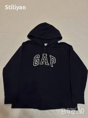 GAP Суитшърт с цип и качулка