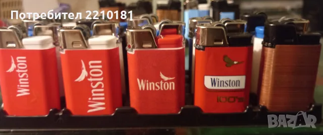 Рекламни запалки на цигари WINSTON 