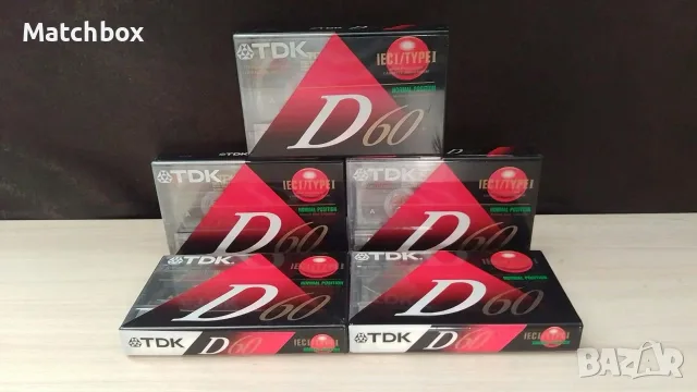 Аудио касети TDK D60