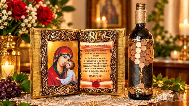 Подаръци за 80 годишнина - 80 години юбилей