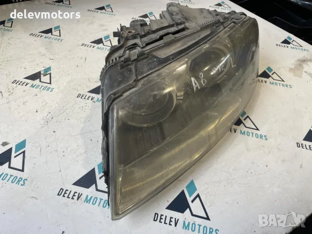 Фар ляв Xenon от Audi A8 D3 2004г., снимка 2 - Части - 56179289