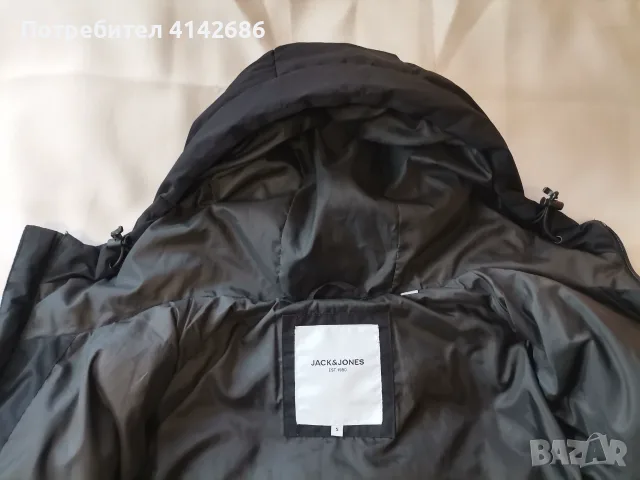 Мъжко зимно яке JACK & JONES, снимка 5 - Якета - 56732537