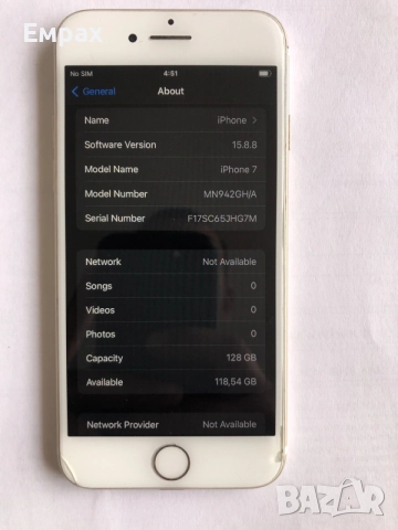 iphon 7 - 128 Gb, снимка 4 - Apple iPhone - 56568169