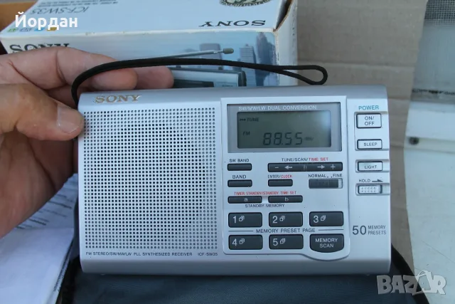 Радио ''Sony ICF-SW35'', снимка 5 - Радиокасетофони, транзистори - 56740859