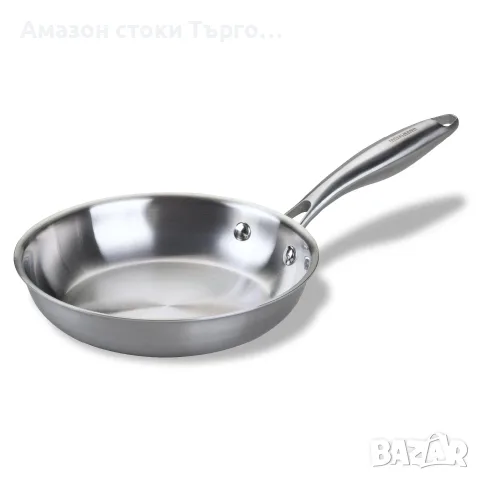 Тиган от неръждаема стомана Fackelmann VITA3, 20 см, за индукция