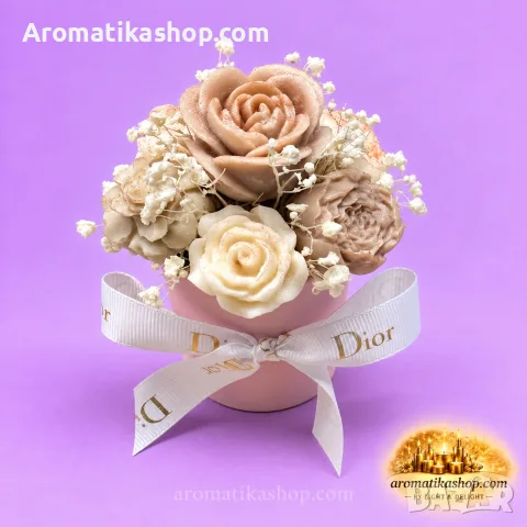 „Rosé Elegance“ - Ароматен соев букет