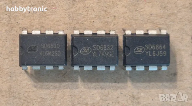 SD6830, SD6832, SD6864 DIP8