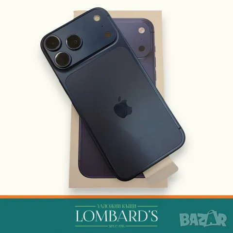 iPhone 17 Pro Max Deep Blue 512GB 100% батерия 0 цикъла, N: 536748ⓕ