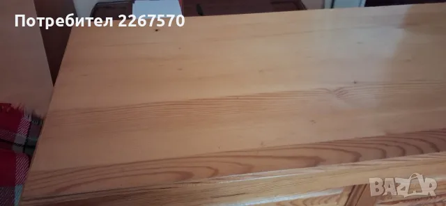 Дървен скрин с 4 чекмеджета, снимка 2 - Скринове - 56568656