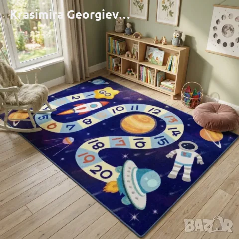 Детски килим за игра 120х160см , снимка 12 - Килими - 56748780