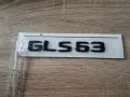 черен надпис Mercedes Benz GLS 63, снимка 3