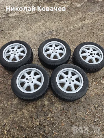 Продавам 4бр. 16" джанти със гуми за Audi