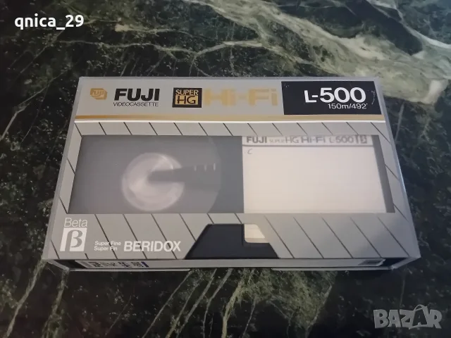 Fuji Super HG Hi Fi L-500 Betamax