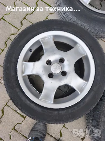 Алуминиеви джанти 15ки 4х100, снимка 2 - Гуми и джанти - 56557005