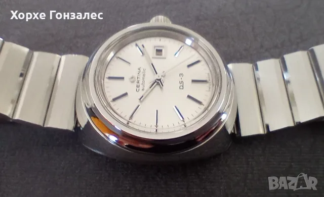 Certina DS-3 Automatic, 30мм, снимка 5 - Дамски - 56719242