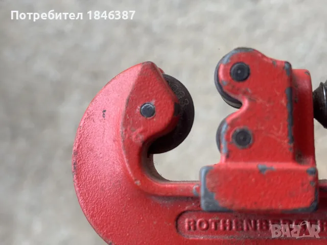 тръборези Rothenberger Spain, снимка 9 - Други инструменти - 56552460