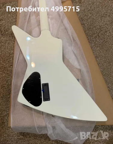 Epiphone 80s Explorer White - Нов с Калъф и Куфар, снимка 2 - Китари - 56745107