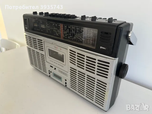 Supersonic 441 LCD Switzerland , снимка 2 - Радиокасетофони, транзистори - 56650737