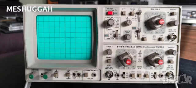 Осцилоскоп HAMEG HM604 60MHz, снимка 5 - Измервателни инструменти - 56641696