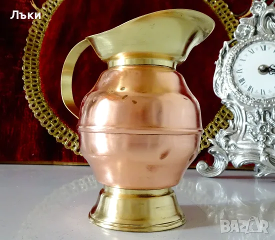 Медна кана 300 мл.,чиста червена мед. 