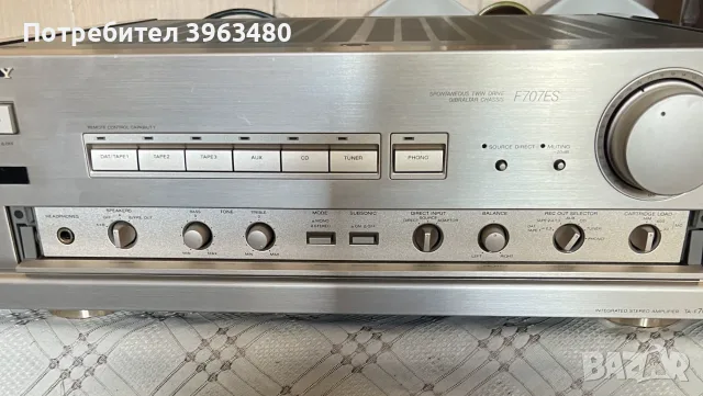 SONY F707 ES ESPRIT, снимка 2 - Ресийвъри, усилватели, смесителни пултове - 56686462