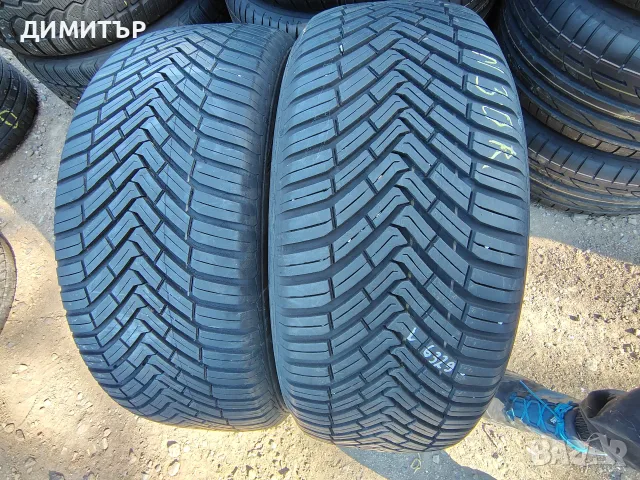 2бр.всесезонни гуми CONTINENTAL 235 55 18 DOT19 цена за брой