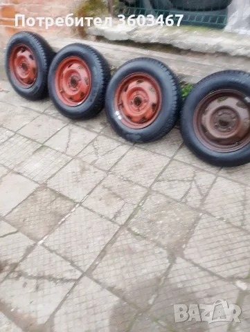 зимни гуми със железни джанти