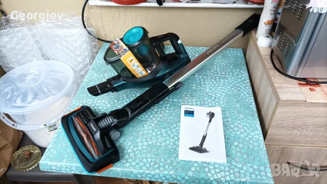 Вертикална прахосмукачка Philips , снимка 7 - Прахосмукачки - 56657105