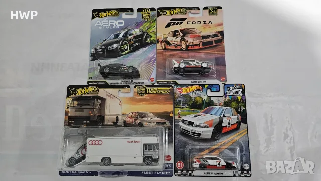 Hot Wheels Audi Premium колички 