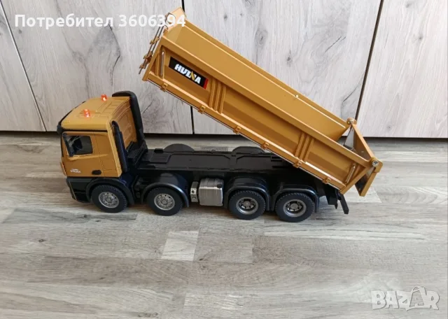 RC Реплика на Самосвал Mercedes-Benz Actros 8x4 – Мащаб 1:14 (Метал и ABS)