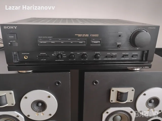 Sony ta f 590 ES усилвател, снимка 2 - Ресийвъри, усилватели, смесителни пултове - 56569151