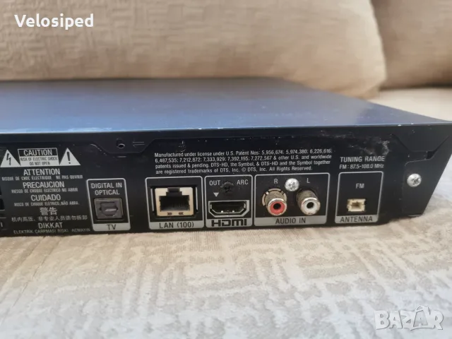 DVD Blueray SONY BDV-E6100, снимка 6 - Плейъри, домашно кино, прожектори - 56629146