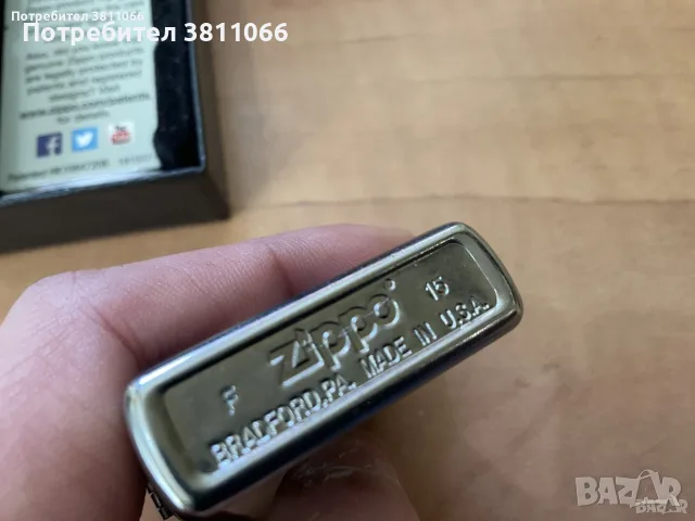Запалка Зипо/ Zippo, снимка 5 - Запалки - 56645137