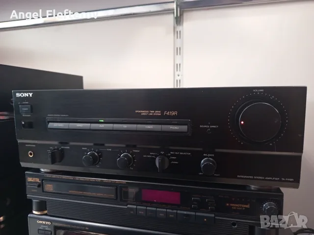 Sony F-419R stereo amp, снимка 3 - Ресийвъри, усилватели, смесителни пултове - 56705854