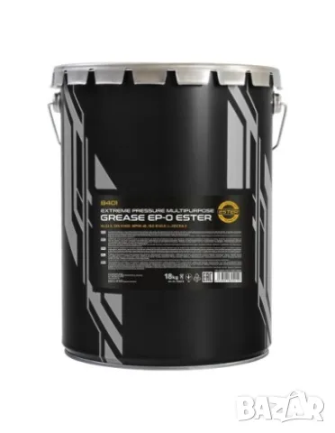 Полутечна литиево-калциева грес жълта с естери MANNOL EP-0 Low Viscosity Ester 18 кг