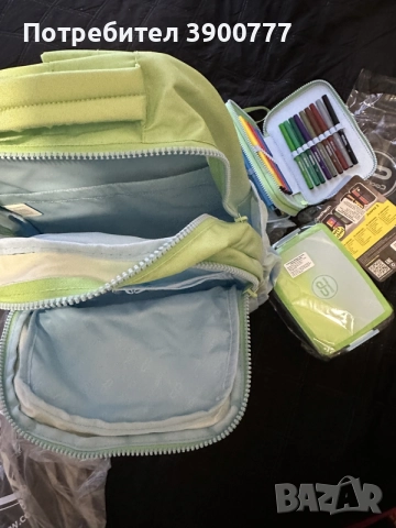 Ученическа раница и пособия Coolpack - Pick - Gradient Mojito, снимка 6 - Раници - 56643559