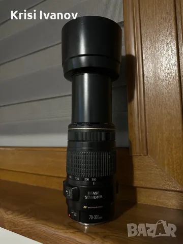 Canon EF 70-300mm f/4-5.6 IS USM – Перфектен / Без драскотини⁠