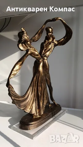 Статуетка „Танго“ в стил Art Déco .
Двойка, снимка 3 - Антикварни и старинни предмети - 56623798