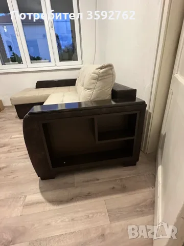 Ъглов диван с функция сън, снимка 2 - Дивани и мека мебел - 56576412