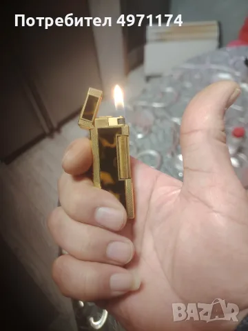 Запалка Dunhill rollagas нова обслужена работи перфектно, снимка 2 - Запалки - 56634813