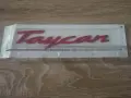 Порше Porsche Taycan надпис емблема, снимка 2