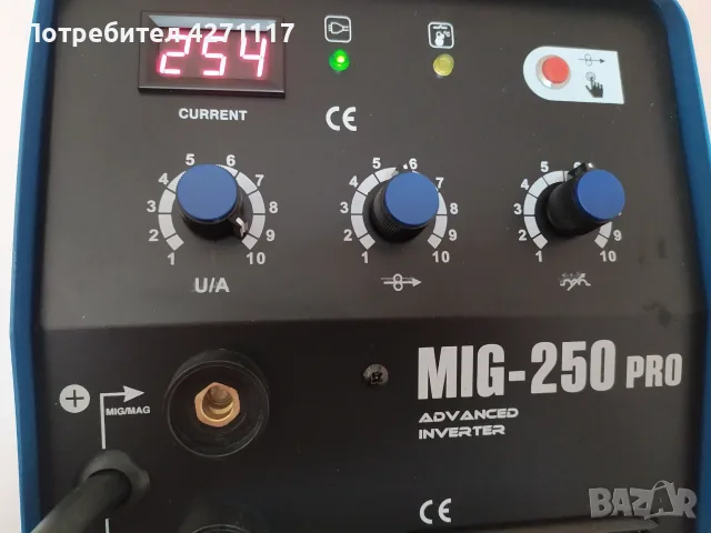 Телоподаващо 250А Заваръчен / Телоподаващ апарат МАХ PROFESSIONAL MIG 250А - 4м. евро шланг