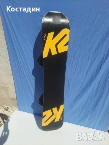 сноуборд  K2  с автомати  157Wсм. , снимка 7 - Зимни спортове - 56652225