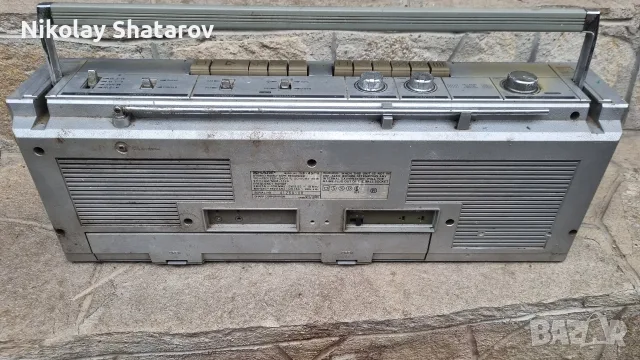 стар касетофон   Sharp , снимка 6 - Радиокасетофони, транзистори - 56560221