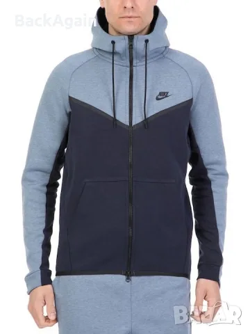 Nike Tech Fleece Windrunner Мъжко горнище, снимка 2 - Спортни дрехи, екипи - 56583659