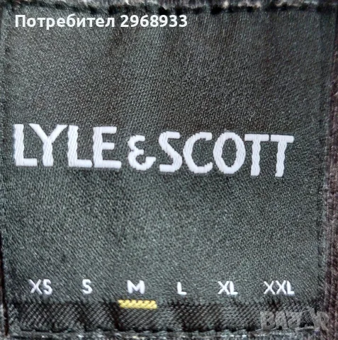 Мъжка Блуза Lyle & Scott, снимка 4 - Суичъри - 56702433