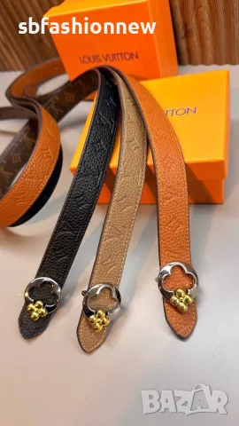 Louis Vuitton колани дамски и мъжки, снимка 14 - Колани - 56619374