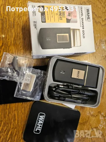 Чисто нов шейвър Wahl Travel Shaver Gold Edition (07057-016)