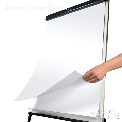 Хартия за флипчарт Herlitz 65 x 98 см, 5 блока по 20 листа