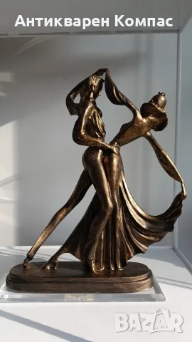 Статуетка „Танго“ в стил Art Déco .
Двойка, снимка 5 - Антикварни и старинни предмети - 56623798